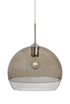 Ally 12" Pendant in Satin Nickel