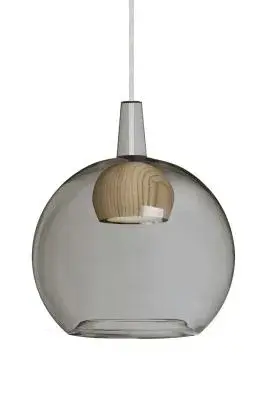Benji LED Pendant in Satin Nickel