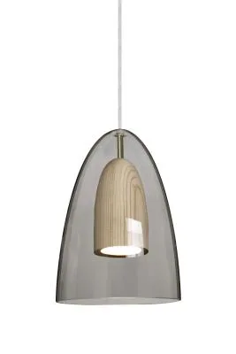 Dano LED Pendant in Satin Nickel