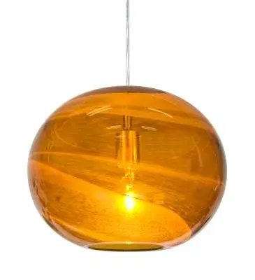 Geno One-Light Pendant in Satin Nickel