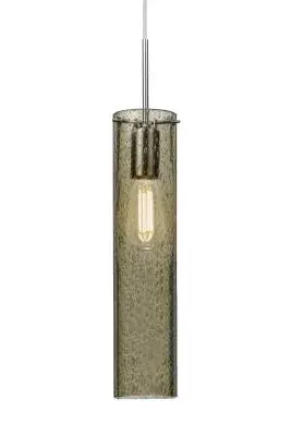 The Juni pendant delivers contemporary style in a compact 3.5" diameter profile. Its 16" drop and satin nickel finish make it ideal for task lighting over counters, islands, or in tight spaces where a full-size pendant would overwhelm.