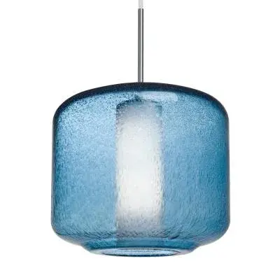 The Niles 10 offers a sleek, modern aesthetic in a compact 9.5-inch globe design. Its satin nickel finish and integrated LED make it ideal for task lighting or grouped installations over islands and bars.