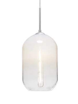Omega 12 One-Light Pendant in Satin Nickel