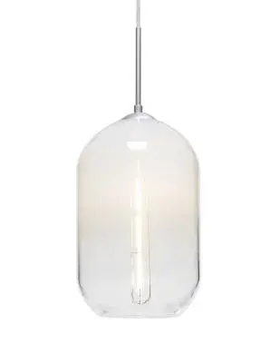 The Omega 12 delivers modern simplicity with its spherical white glass shade and refined satin nickel finish. Sized perfectly for intimate spaces, it provides soft, diffused illumination ideal for task and ambient lighting.