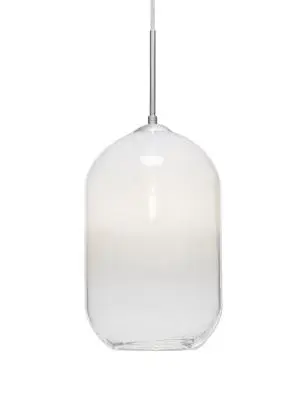 Omega 12 Pendant Light in Satin Nickel