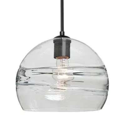 In Black by  Besa from the Besa Spirit 10 Pendant collection.