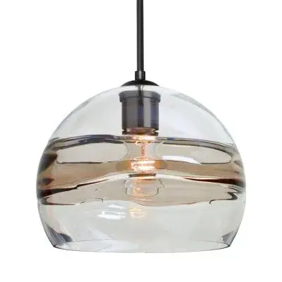 In Black by  Besa from the Besa Spirit 10 Pendant collection.