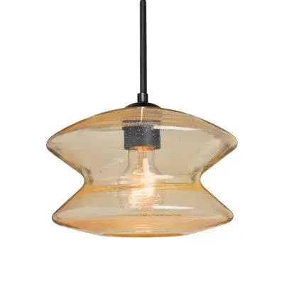 In Black by  Besa from the Besa Zen Pendant collection.