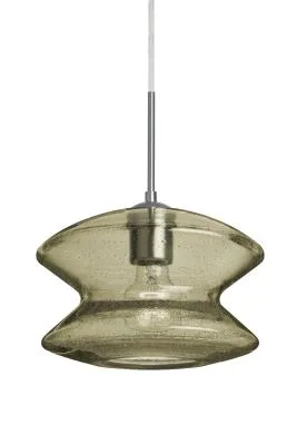 Zen One-Light Pendant in Satin Nickel