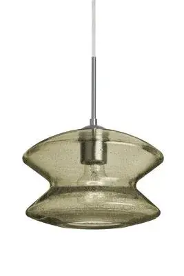 Zen One-Light Pendant in Satin Nickel