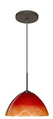 Tessa One-Light Pendant in Bronze