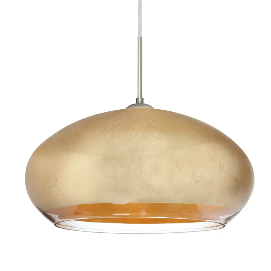 Brio 14 Gold Foil Pendant - Image 1