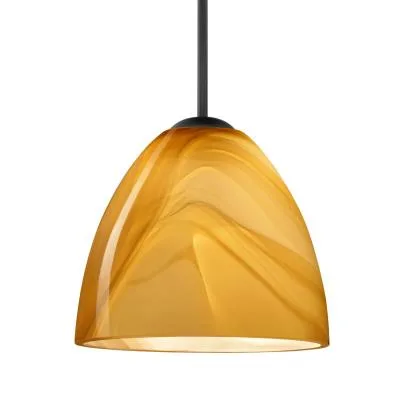 Vila LED Pendant in Black
