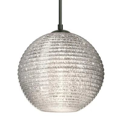 Kristall 8 Pendant in Black