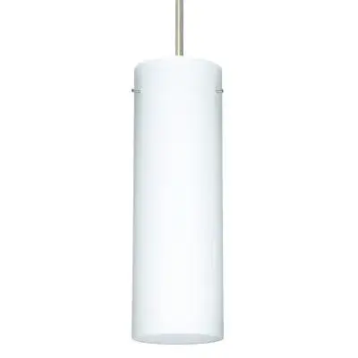 The Stilo 9 is a refined mini pendant that delivers focused task lighting in a compact footprint. Its cylindrical glass shade and satin nickel finish bring contemporary elegance to kitchens, bathrooms, and hallways without overwhelming smaller spaces.