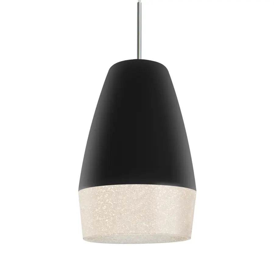 Abu 12 Pendant - Black/Glitter - Image 1
