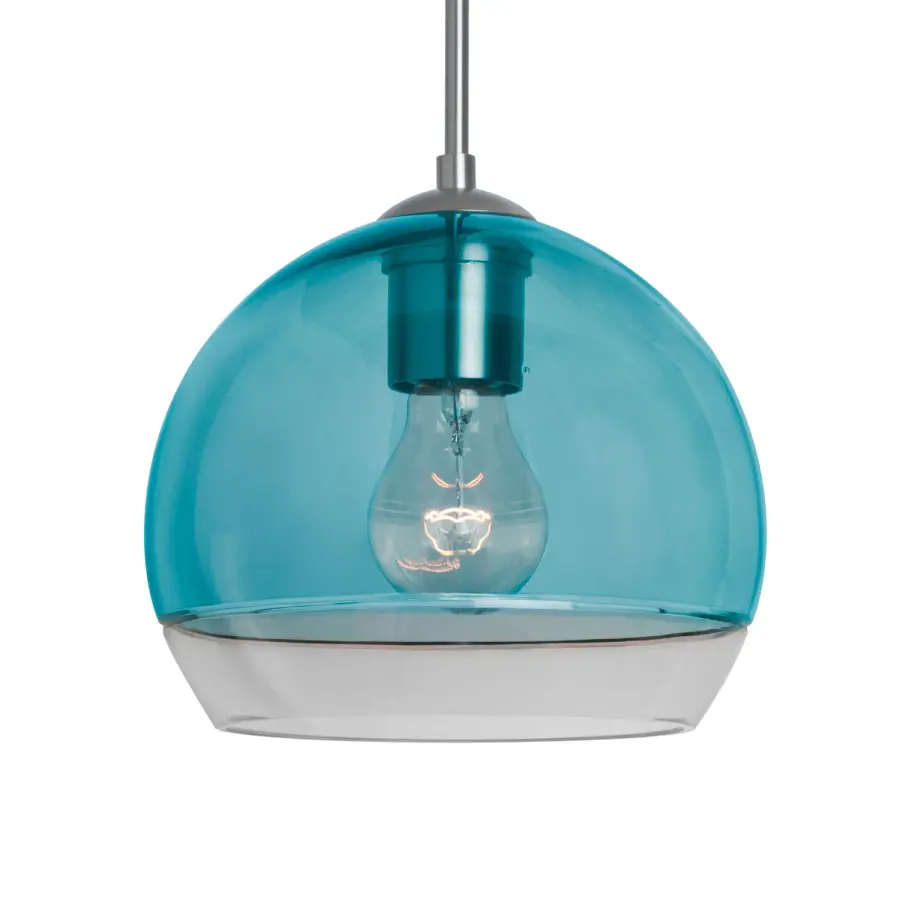Ally 8 Coral Blue Pendant Light