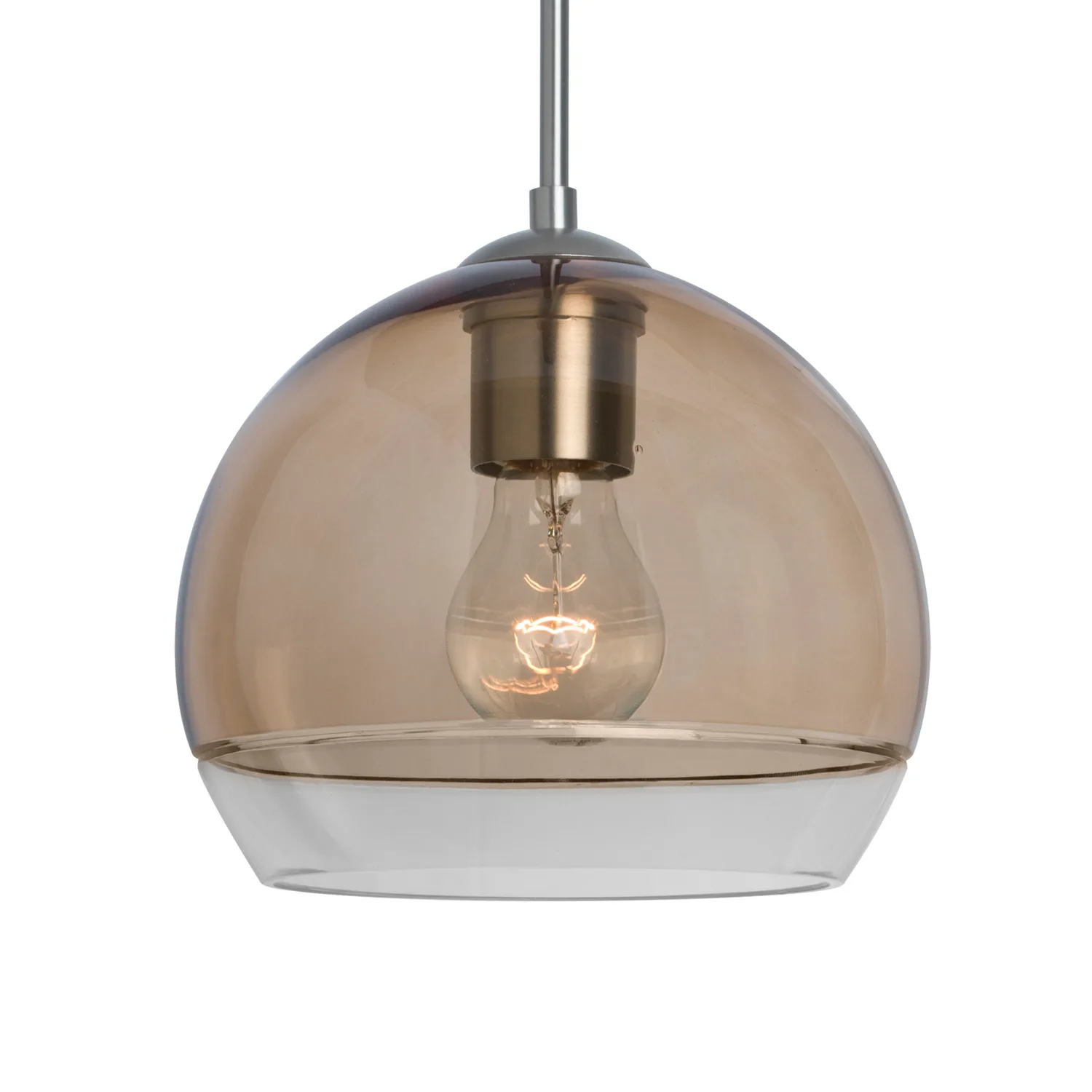 Ally 8 Smoke/Clear Pendant