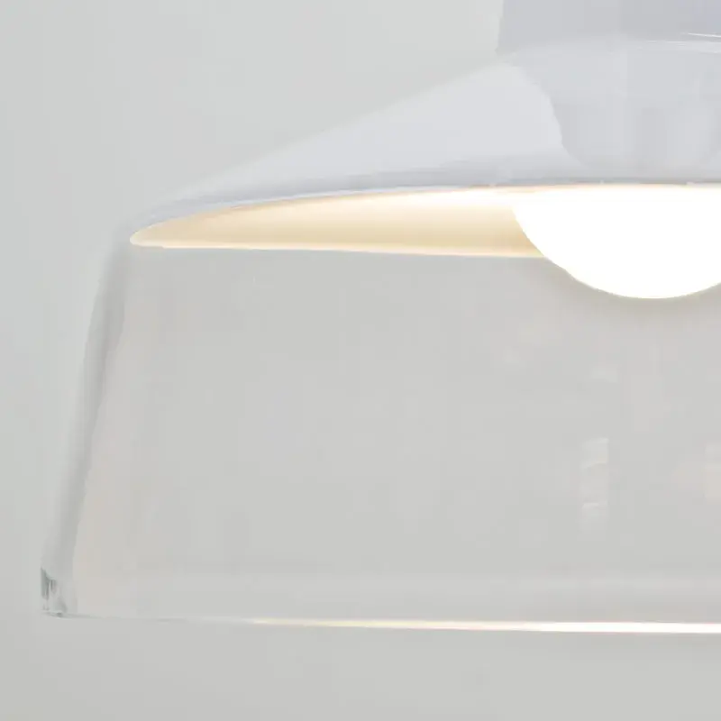 Baron 10 Pendant - Black with Clear Glass - Image 2