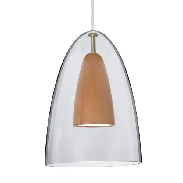 Dano Clear Pendant - Medium