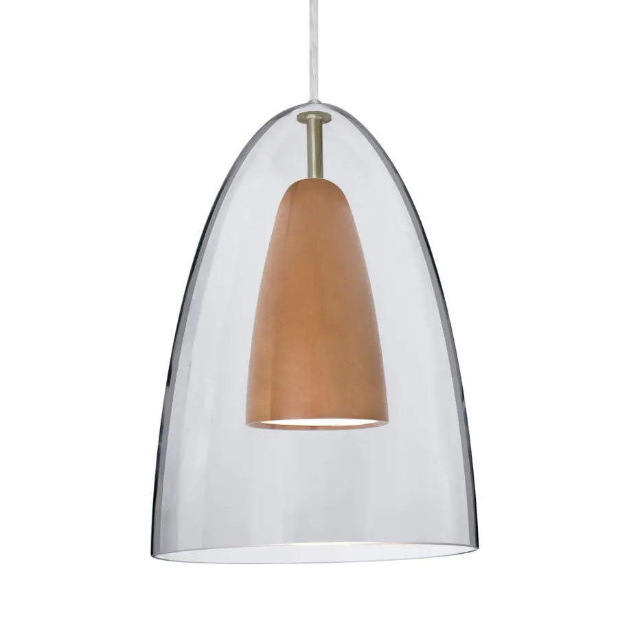 Dano Clear Pendant - Medium