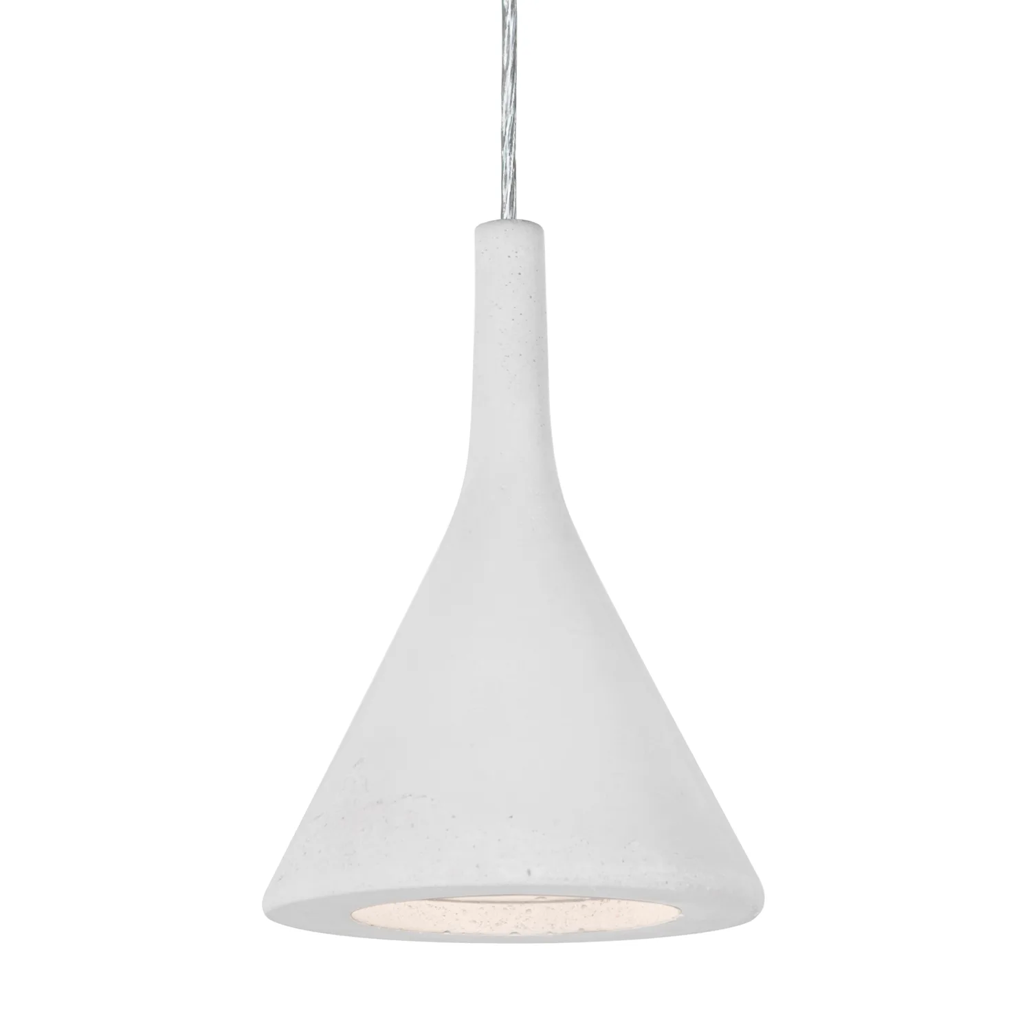 Gala White Cement Pendant Light
