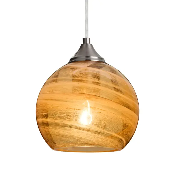 Jilly Vapor Amber Pendant