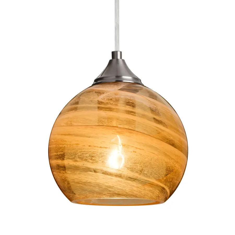 Jilly Vapor Amber Pendant