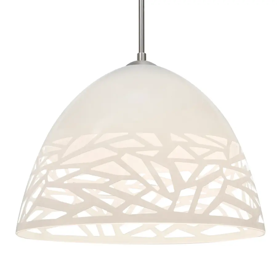 Kiev White Pendant Light - Image 1