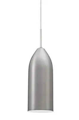 Lindy One-Light Pendant in Satin Nickel