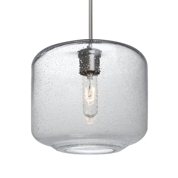 Niles 10 Clear Bubble Glass Pendant