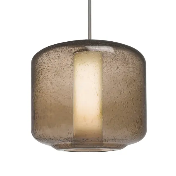 Niles 10 Smoke Bubble with Opal Pendant