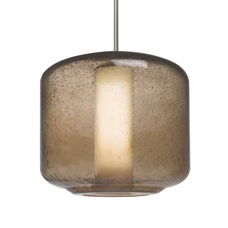 Niles 10 Smoke Bubble with Opal Pendant