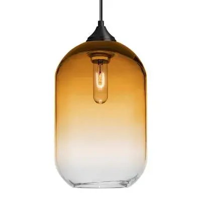 In Black by  Besa from the Besa Omega 12 Pendant collection.
