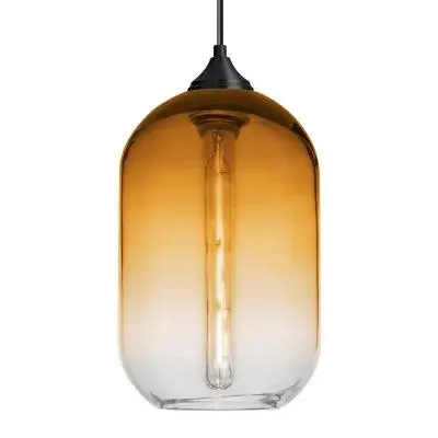 In Black by  Besa from the Besa Omega 12 Pendant collection.