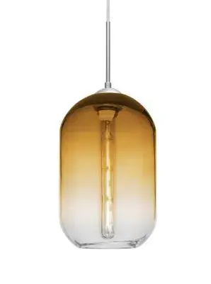 Omega 12 Pendant in Satin Nickel