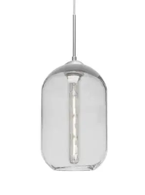 Omega 12 Pendant Light in Satin Nickel