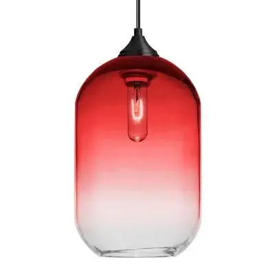 In Black by  Besa from the Besa Omega 12 Pendant collection.