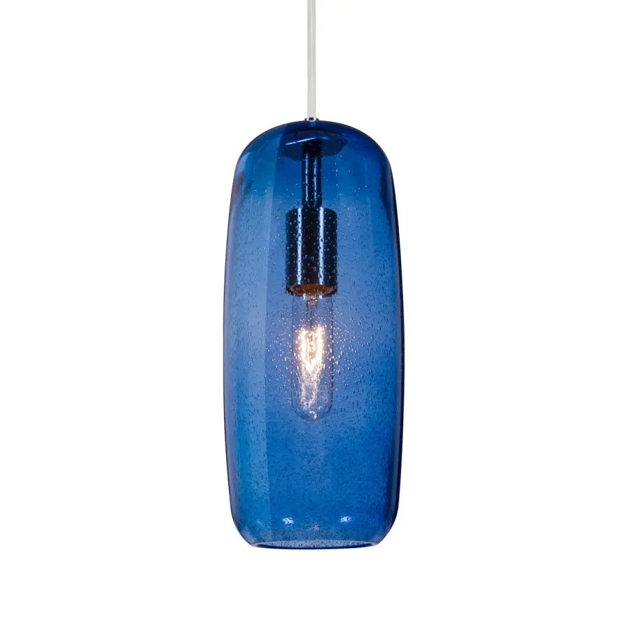 Pinot 13 Blue Bubble Pendant - Image 1