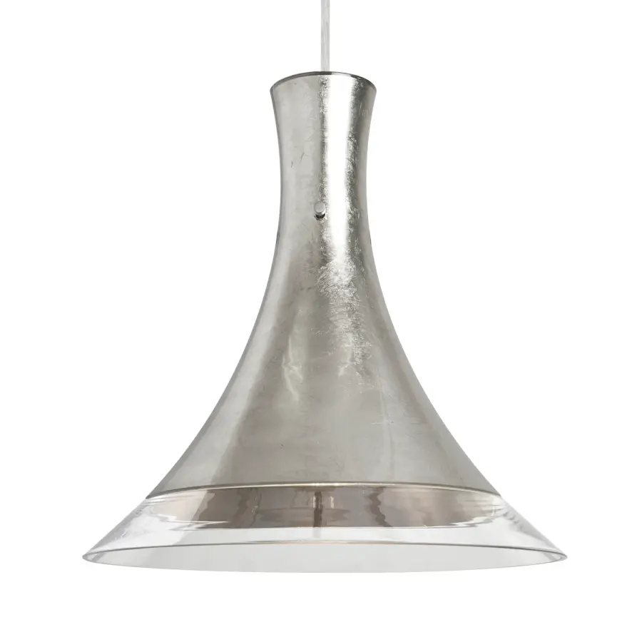 Rio Silver Foil Pendant Light