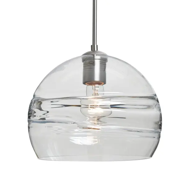 Spirit 10 Clear Glass Pendant