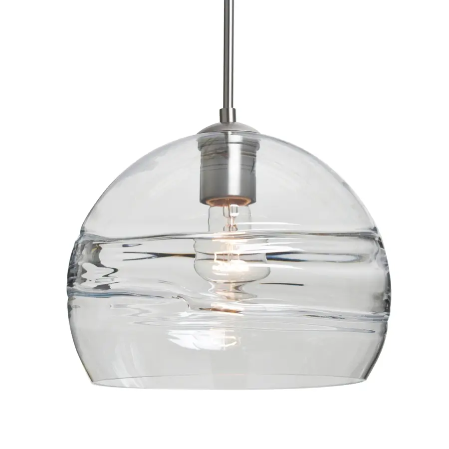 Spirit 10 Clear Glass Pendant