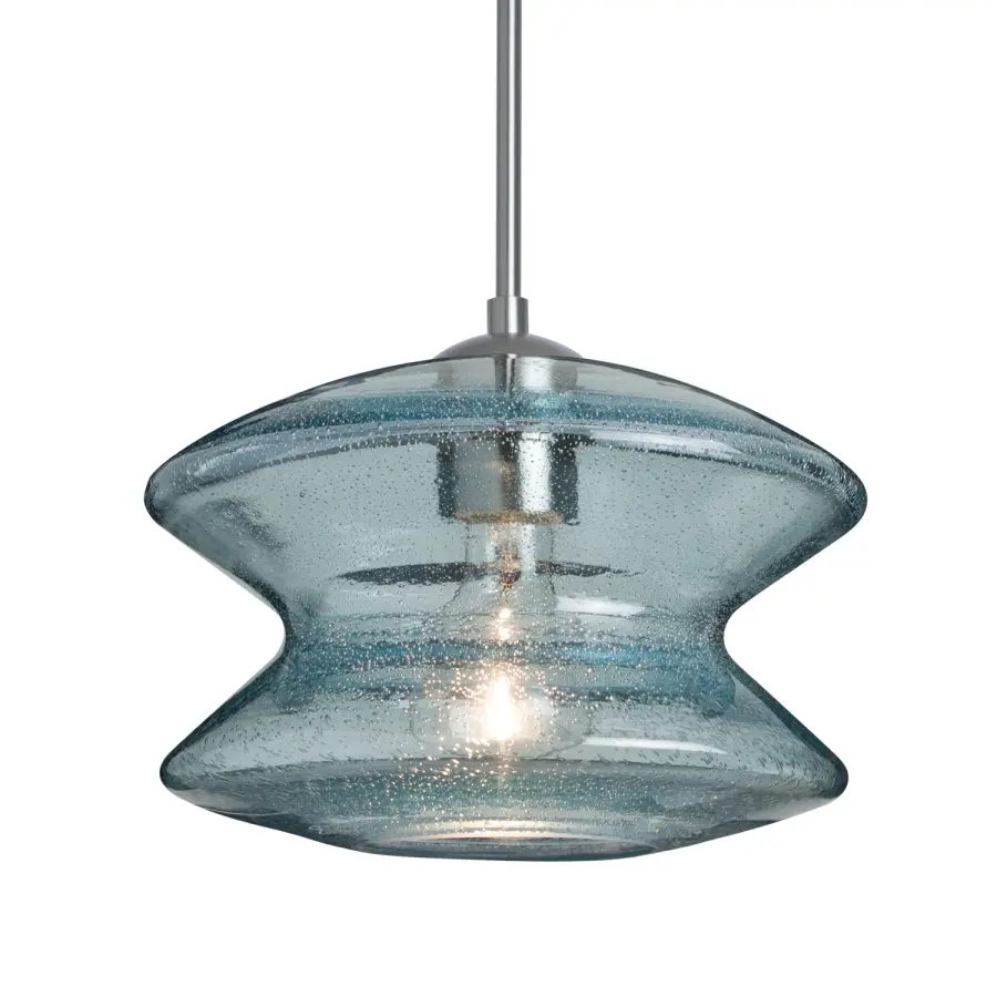Zen Blue Bubble Pendant Light