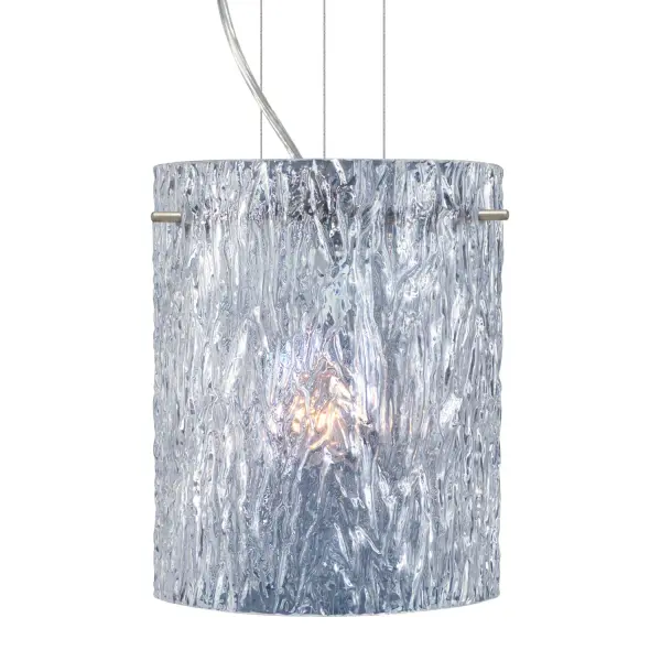Tamburo 8 Clear Stone Pendant