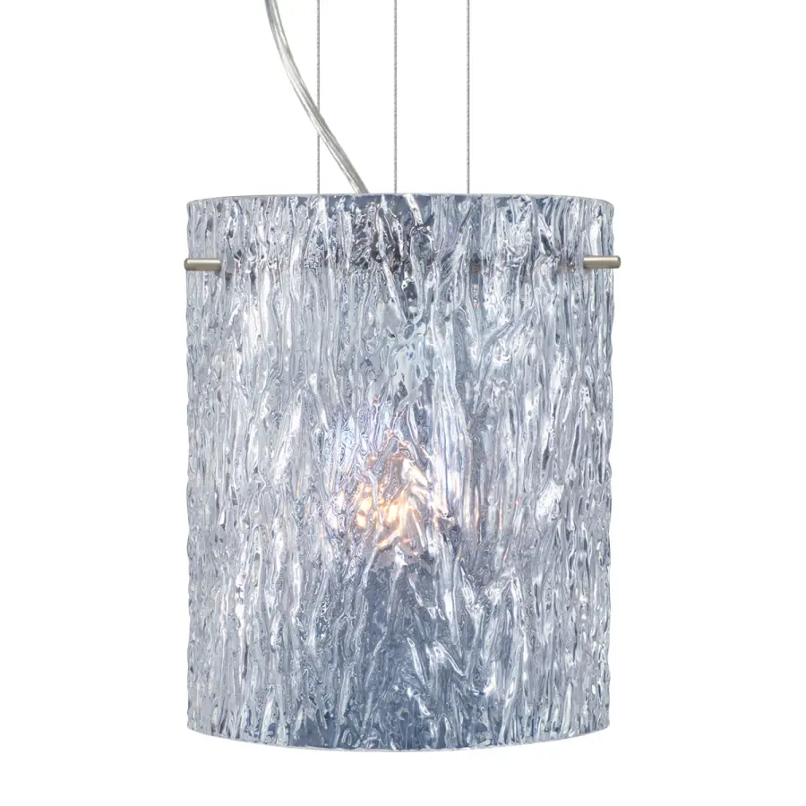 Tamburo 8 Clear Stone Pendant
