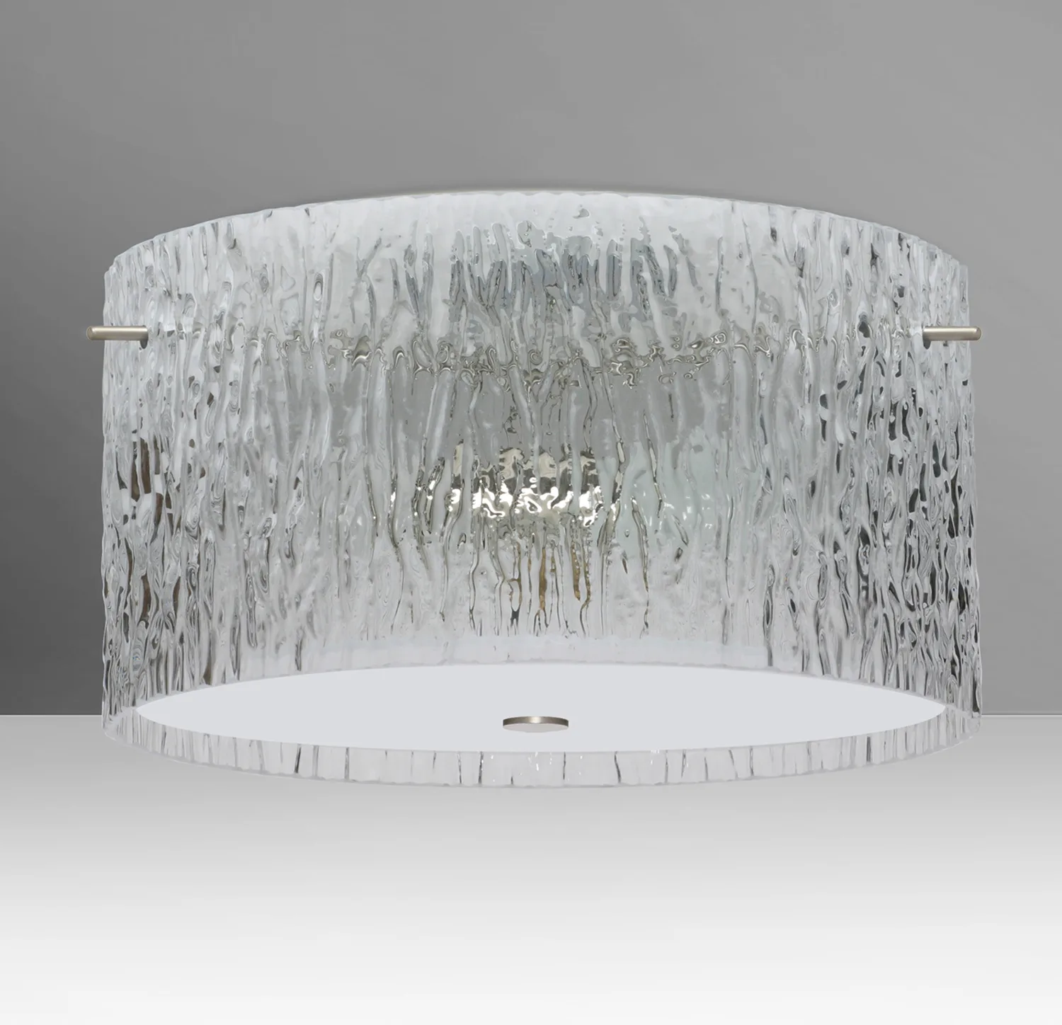 Tamburo 16 Clear Stone Semi-Flush Mount
