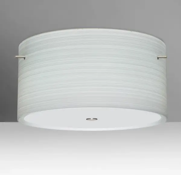 Tamburo 16 Chalk Semi-Flush Mount