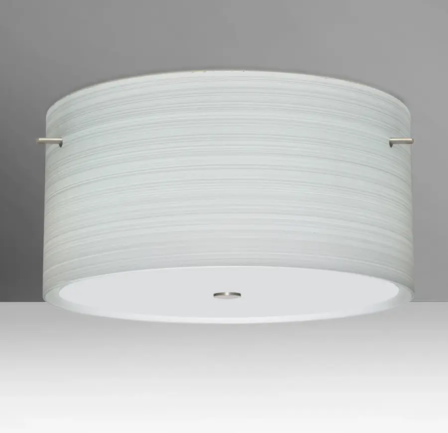 Tamburo 16 Chalk Semi-Flush Mount