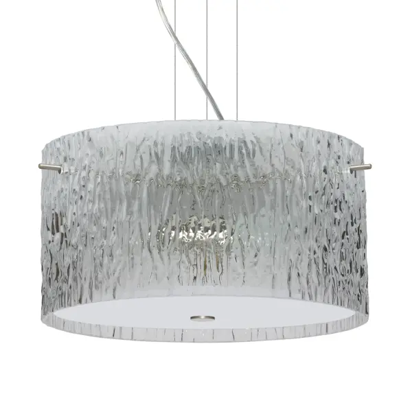 Tamburo 16 Clear Stone Pendant