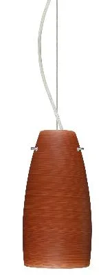 Tao One-Light Mini Pendant in Satin Nickel